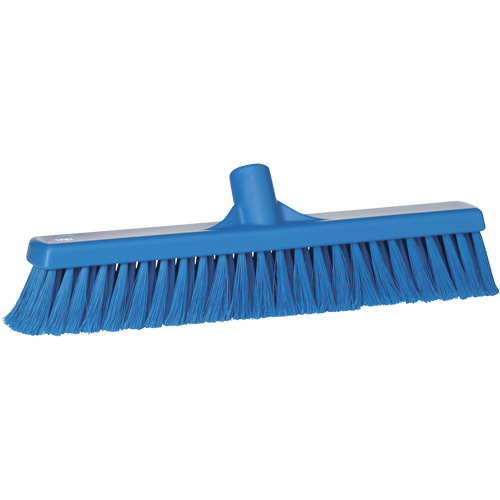 Food Hygiene Broom, 15.7"x2", Polypropylene, Blue Ottawa Fastener Supply