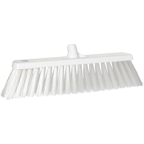 Large Particle Push Broom Head, 2-1/2", Polyester, White Ottawa Fastener Supply