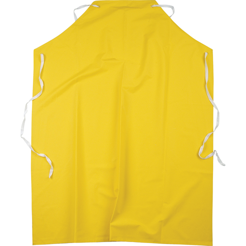 Tabliers ignifuges, Polyester/PVC, 48" lo x 36" la, Jaune Ottawa Fastener Supply