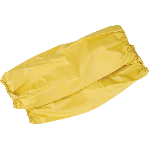 Flame Resistant Sleeves, 18" long, Polyester/PVC, Yellow Ottawa Fastener Supply