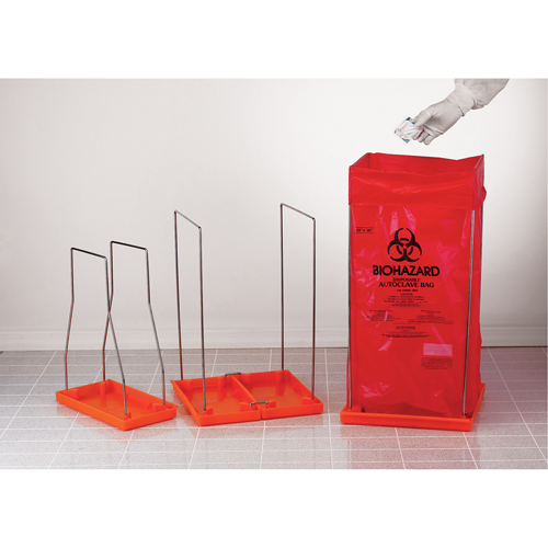 Clavies&reg; Bag Holders, Bio-Hazard, 14" L x 14" W Ottawa Fastener Supply