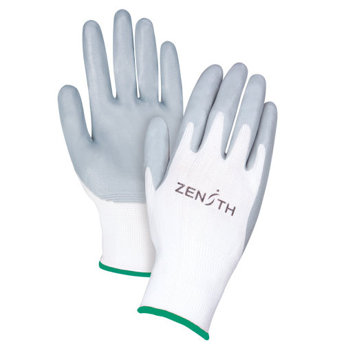 Lightweight Breathable Coated Gloves, 8/Medium, Foam Nitrile Coating, 13 Gauge, Polyester Shell Ottawa Fastener Supply