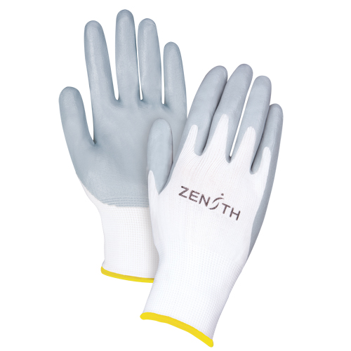 Lightweight Breathable Coated Gloves, 11/2X-Large, Foam Nitrile Coating, 13 Gauge, Polyester Shell Ottawa Fastener Supply
