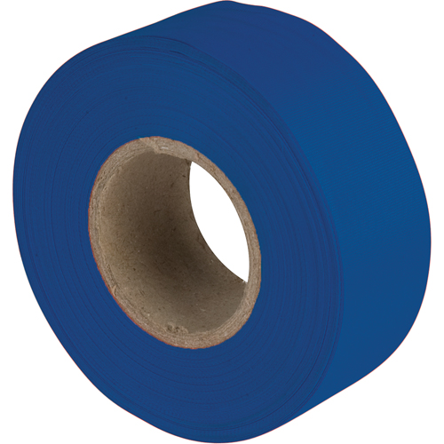 Flagging Tape, 1.2" W x 300' L, Blue Ottawa Fastener Supply