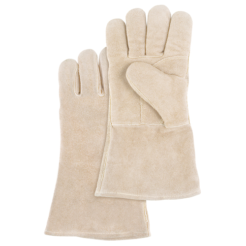 Premium Welder's Gloves, Split Cowhide, Size Large Ottawa Fastener Supply