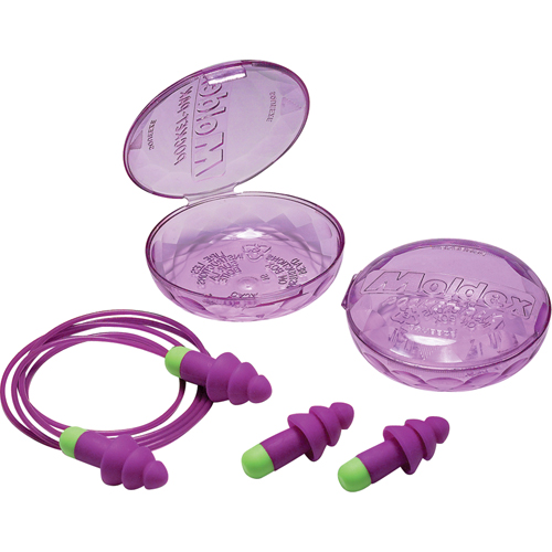 Rockets&reg; Reusable Earplugs, Uncorded, Bulk - Plastic Case, 27 dB NRR, One-Size Ottawa Fastener Supply