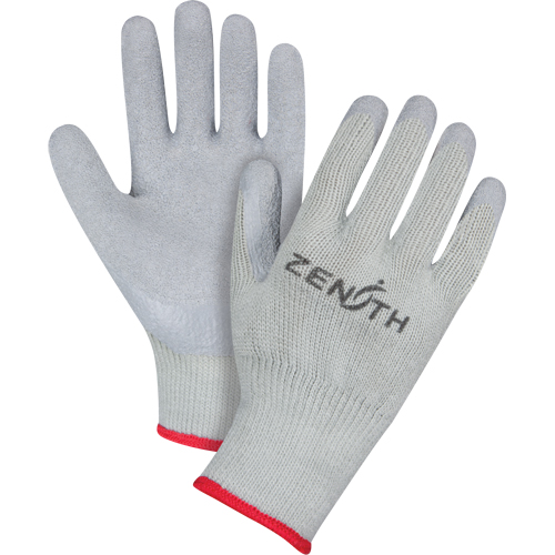Gants enduits &agrave; doublure confortable en caoutchouc naturel, 10/T-Grand, R&ecirc;vetement Latex de caoutchouc, Calibre 10, Enveloppe en Polyester/Coton Ottawa Fastener Supply