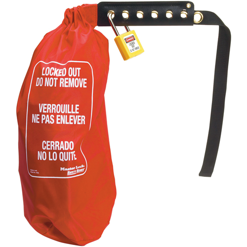 Electrical Lockout Oversized Plug & Hoist Control Cover, Plug Type Ottawa Fastener Supply