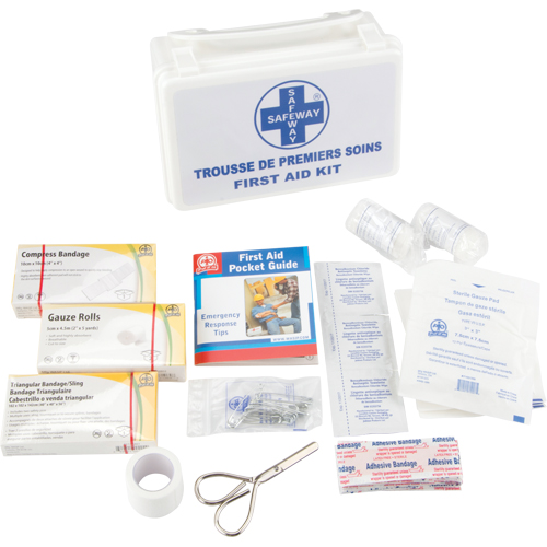 First Aid Kit, Class 1 Medical Device, Plastic B Ottawa Fastener Supply