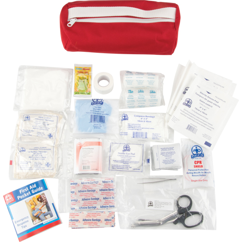 Trousse de premiers soins, Dispositif m&eacute;dical Classe 1, Sac en nylon Ottawa Fastener Supply