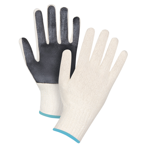 Palm-Coated String Knit Gloves, Poly/Cotton, Single Sided, 7 Gauge, X-Large Ottawa Fastener Supply