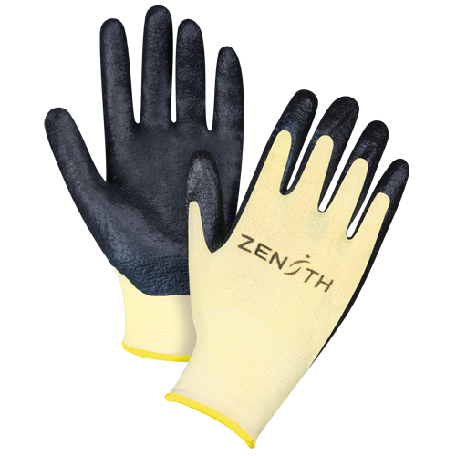 Gants r&eacute;sistants &agrave; la coupe avec prise sup&eacute;rieure, Taille 2T-Grand/11, Calibre 13, Rev&ecirc;tement Mousse de nitrile, Enveloppe en Aramide, ANSI/ISEA 105 niveau 3/EN 388 niveau 5 Ottawa Fastener Supply