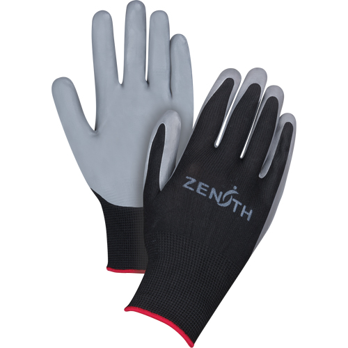 Gants enduits confortables de premi&egrave;re qualit&eacute;, 11/2T-Grand, R&ecirc;vetement Nitrile, Calibre 13, Enveloppe en Polyester Ottawa Fastener Supply