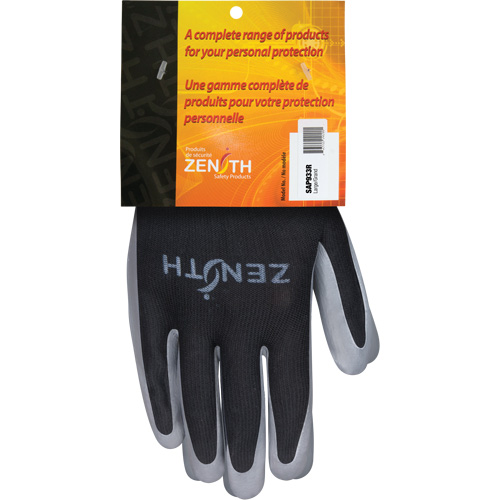 Premium Comfort Coated Gloves, 9/Large, Nitrile Coating, 13 Gauge, Polyester Shell Ottawa Fastener Supply
