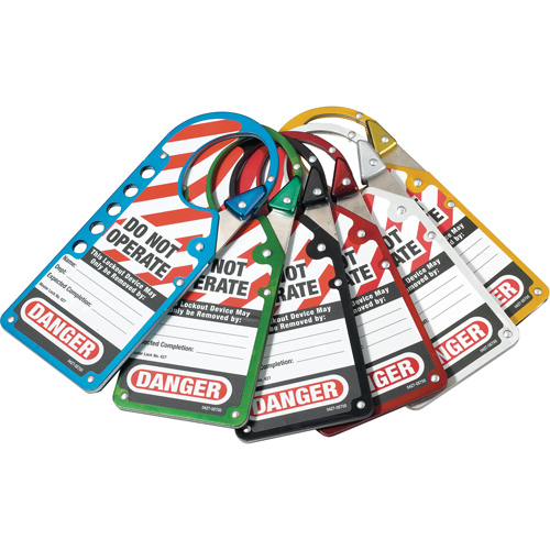 Labeled Snap-on Hasps, Silver Ottawa Fastener Supply