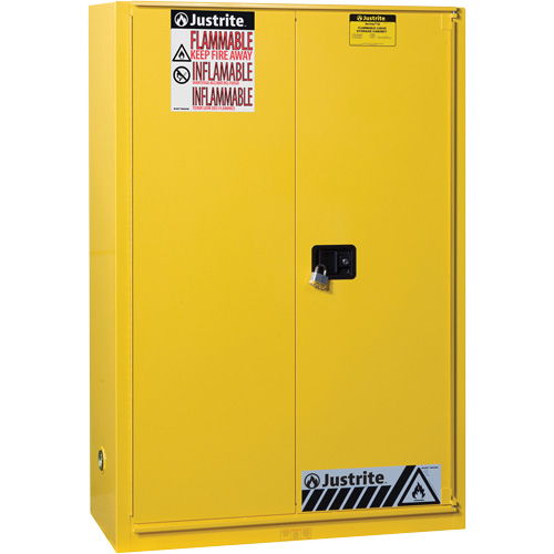 Sure-Grip&reg; Ex Flammable Storage Cabinets, 45 gal., 1 Door, 43" W x 65" H x 18" D Ottawa Fastener Supply
