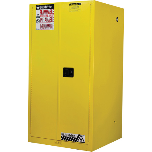 Sure-Grip&reg; Ex Flammable Storage Cabinets, 60 gal., 2 Door, 34" W x 65" H x 34" D Ottawa Fastener Supply