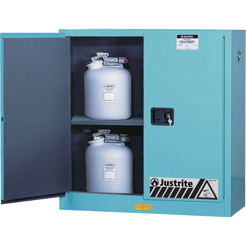 ChemCor&reg; Lined Acid/Corrosive Storage Cabinets, 30 gal., 43" x 44" x 18" Ottawa Fastener Supply