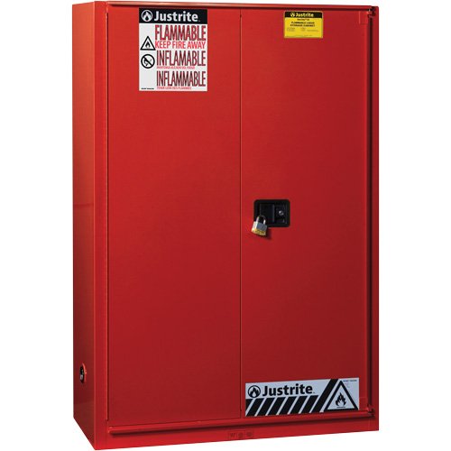 Sure-Grip&reg; EX Combustibles Safety Cabinet for Paint and Ink, 60 gal., 5 Shelves Ottawa Fastener Supply