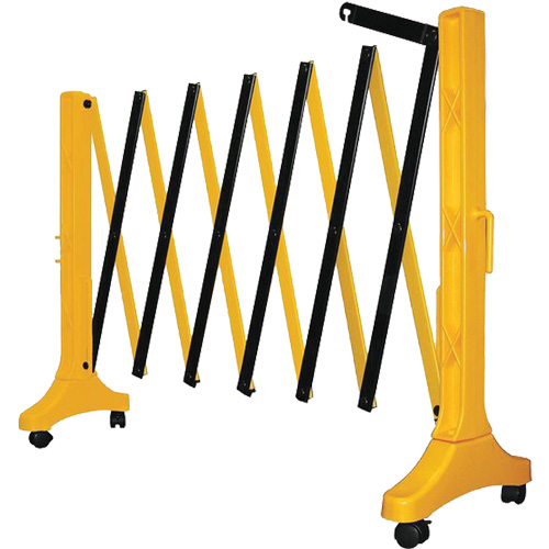 Barri&egrave;re Xpandit, 36" h x 11,5' lo, Noir/Jaune Ottawa Fastener Supply