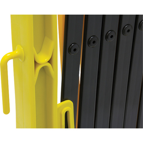 Barri&egrave;re Xpandit, 36" h x 11,5' lo, Noir/Jaune Ottawa Fastener Supply
