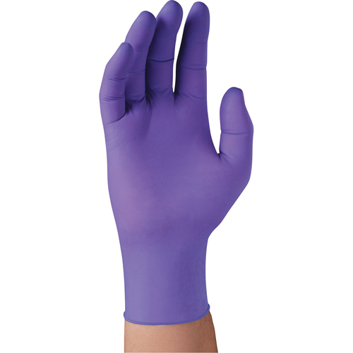 Kimtech Examination Gloves, X-Small, Nitrile, 6-mil, Powder-Free, Purple, Class 2 Ottawa Fastener Supply