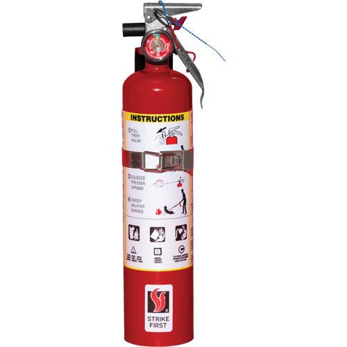 Fire Extinguisher, ABC, 2.5 lbs. Capacity Ottawa Fastener Supply