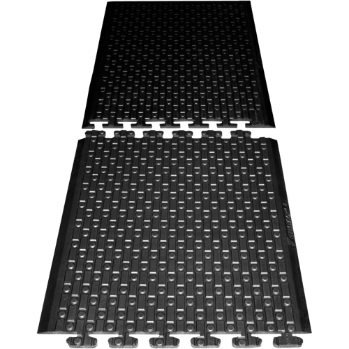 Rejuvenator Connect No. 502 Matting, Polyurethane, 3' W x 3' L, 5/8" Thick, Black Ottawa Fastener Supply