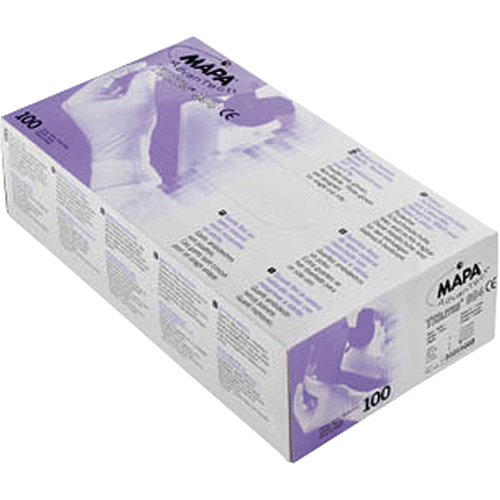 Trilites&reg; Triple Polymer Gloves, Small, Latex/Neoprene/Nitrile, 6-mil, Powder-Free, Purple Ottawa Fastener Supply
