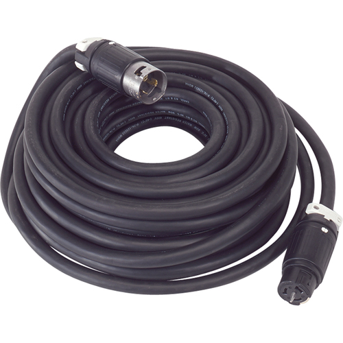 Power Cord for Temporary Power Distribution Units, SOOW, 50 A, 50' Ottawa Fastener Supply