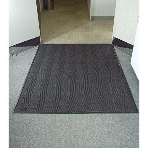 Tapis Waterhog Eco Elite, Essuie-pieds/grattoir, 6' x 20' x 3/8", Cendre grise Ottawa Fastener Supply