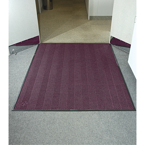 Tapis Waterhog Eco Elite, Essuie-pieds/grattoir, 6' x 8' x 3/8", Marron Ottawa Fastener Supply