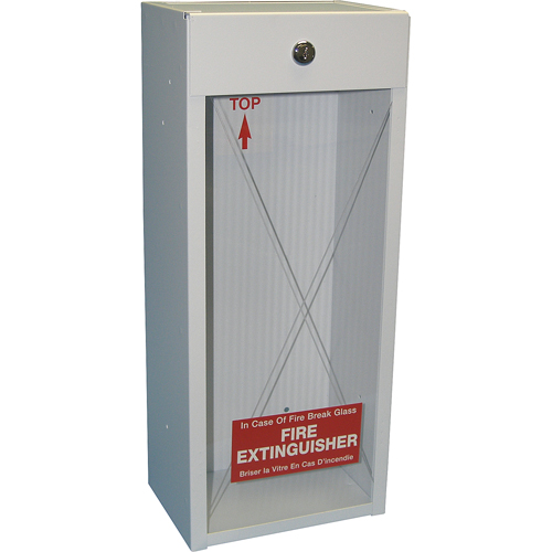 Surface-Mounted Fire Extinguisher Cabinets, 8.5" W x 20.5" H x 6" D Ottawa Fastener Supply