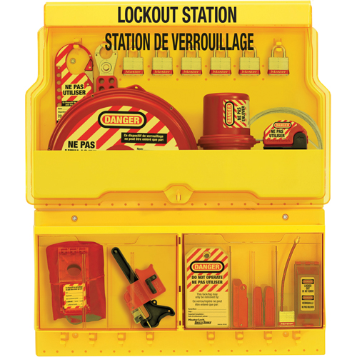 Postes de verrouillage de luxe, Cadenas Aluminium, Capacit&eacute; de 32, Cadenas Compris Ottawa Fastener Supply