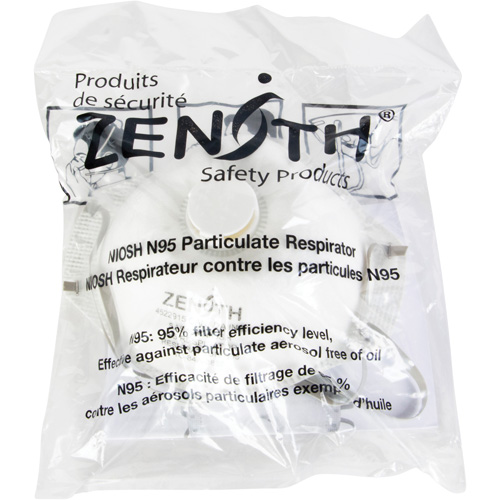 Particulate Respirators - Vend Pack, N95, NIOSH Certified, Medium/Large Ottawa Fastener Supply