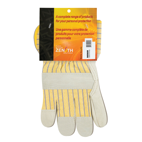 Standard-Duty Dry-Palm Fitters Gloves, Ladies, Grain Cowhide Palm, Cotton Inner Lining Ottawa Fastener Supply