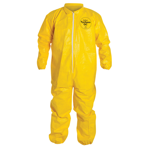 Coveralls, Tychem&reg; 2000, 2X-Large, Yellow Ottawa Fastener Supply
