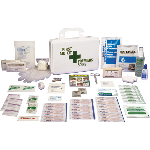 Welders' First Aid Kits, Class 1 Medical Device, Plastic Box Ottawa Fastener Supply