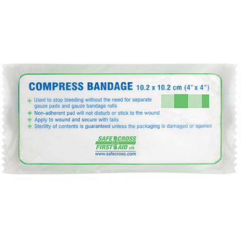Compress (Pressure) Bandages - Sterile, 4-1/4" L x 3-1/2" W Ottawa Fastener Supply