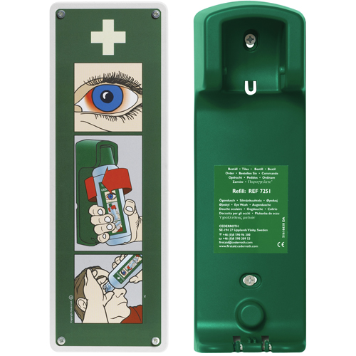 Support mural pour solution ophtalmique Cederroth Ottawa Fastener Supply