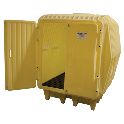Hazard Hut&reg;, 63.5" L x 68" W x 72.5" H, 4000 lbs. Load Capacity Ottawa Fastener Supply
