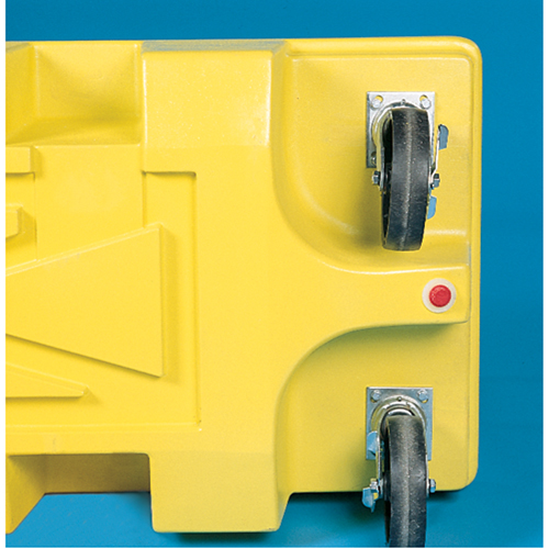 Poly-Spillcart Cart, 66.5" L x 29" W x 43.9" H, 57 US gal. Spill Cap. Ottawa Fastener Supply