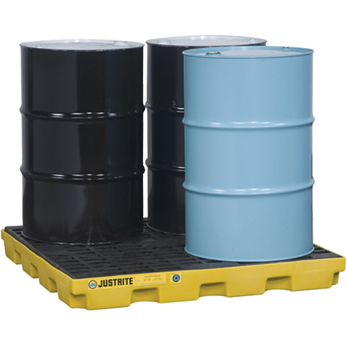 EcoPolyBlend Accumulation Centers, 49 US gal. Spill Capacity, 49" x 49" x 5.5" Ottawa Fastener Supply