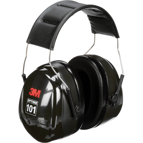 Peltor Optime 101 Series Earmuffs, Headband, 27 NRR dB Ottawa Fastener Supply