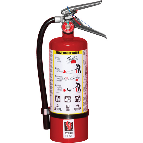 Fire Extinguisher, ABC, 5 lbs. Capacity Ottawa Fastener Supply
