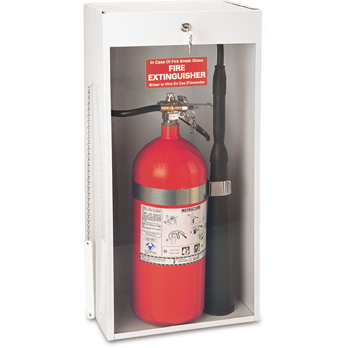 Surface-Mounted Fire Extinguisher Cabinets, 14.125" W x 30.125" H x 9.0625" D Ottawa Fastener Supply