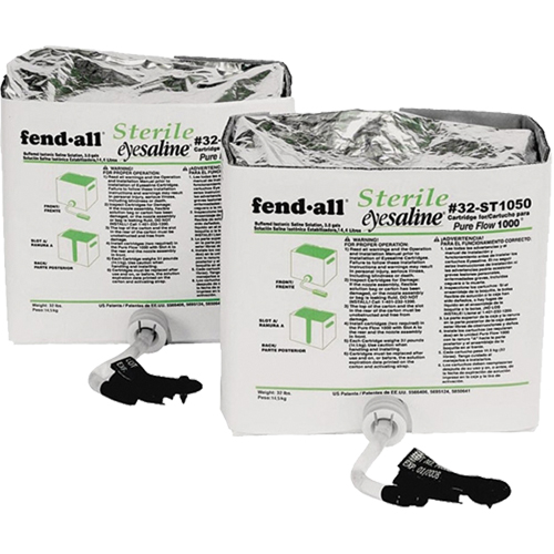 Pure Flow 1000&reg; Eyewash Station - Fluid Cartridges, 1120 oz. Ottawa Fastener Supply