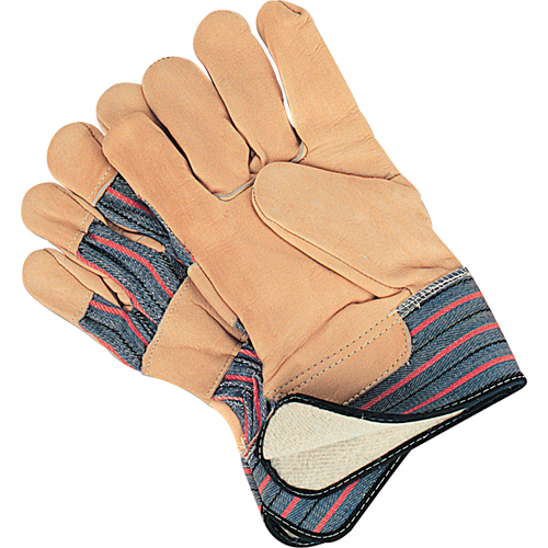 Abrasion-Resistant Winter-Lined Fitters Gloves, Large, Grain Cowhide Palm, Cotton Fleece Inner Lining Ottawa Fastener Supply
