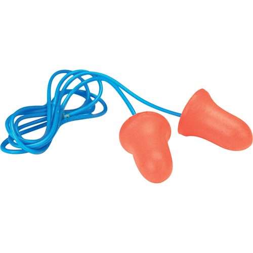 Bouchons d'oreilles en mousse Maximum de Howard Leight, Vrac - Boîte, Avec cordon Ottawa Fastener Supply