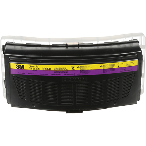 Cartouche pour appareils de protection respiratoire (APR) &agrave; &eacute;puration d'air motoris&eacute; Versaflo, Gaz acide/Vapeur organique, Paquet de 1 Ottawa Fastener Supply